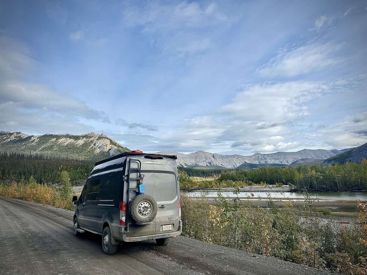Dempster Highway mountains